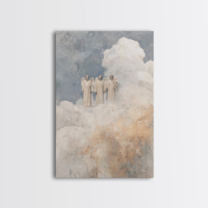 Ascension Grace – Framed Canvas Print – Christian Art – Christian Wall Art – Vintage Christian Art – Christian Art Canvas – Large Christian