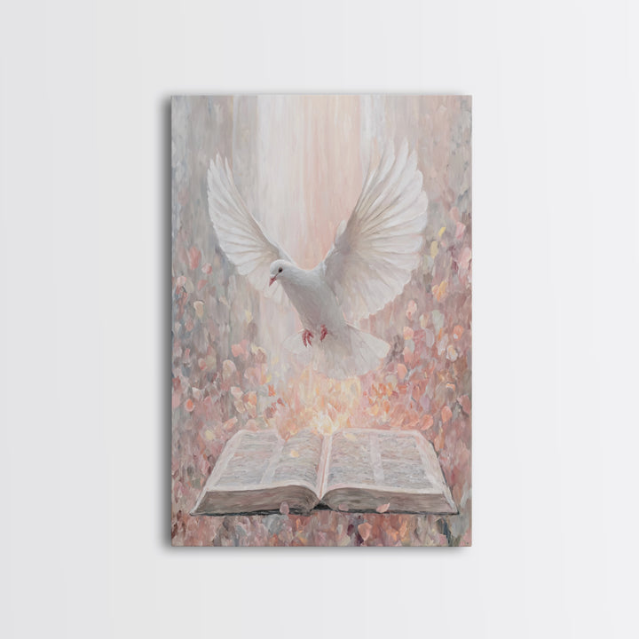 Graceful Promise – Framed Canvas Print – Christian Art Canvas – Christian Wall Art – Modern Christian Art – Christian Gift Ideas – Christma