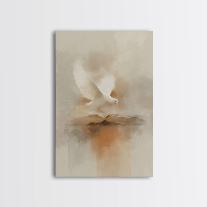 Cross Of Mercy – Framed Canvas Print – Christian Wall Art – Christian Art Canvas – Minimalist Christian Art – Christian Decorations – Chris
