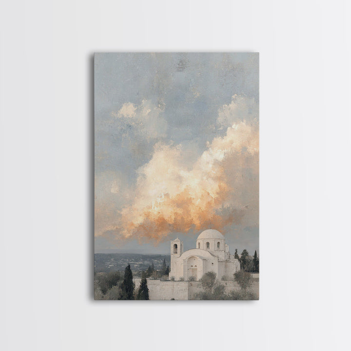 Clouds of Glory – Framed Canvas Print – Christian Art Print – Christian Wall Art – Christian Art Canvas – Modern Christian Art – Christian