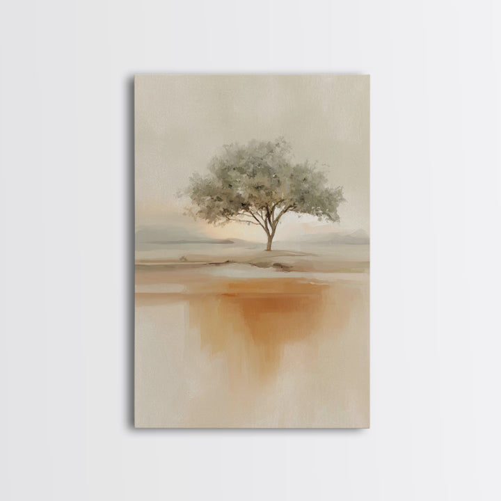 Rooted In Hope | Framed Canvas Print | Christian Wall Art | Christian Art Canvas | Unique Christian Art | Christian Decor | Subtle Christia