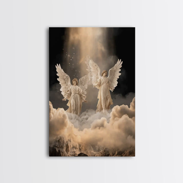 Gloria In Excelsis – Framed Canvas Print – Christian Art Canvas – Christian Wall Art – Christian Christmas Art – Christian Decor – Christma