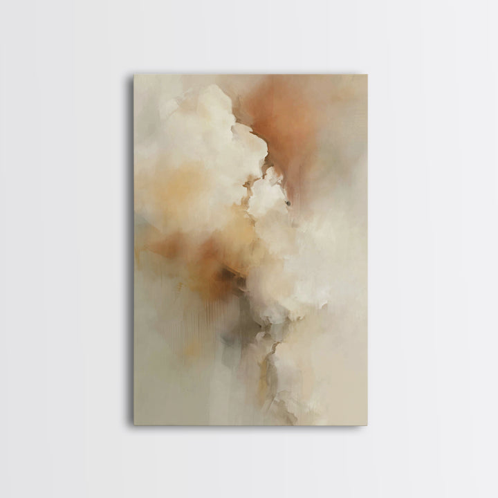Celestial Drift – Framed Canvas Print – Christian Art Canvas – Abstract Christian Art – Christian Wall Art – Christian Decor – Christian Gi