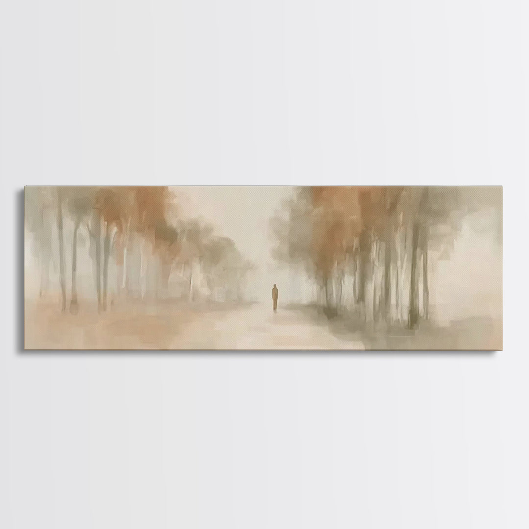 Dawn Of Salvation | Framed Canvas Print | Panoramic Art | Christian Art Canvas | Jesus Wall Art | Christian Christmas Art | Christian Decor