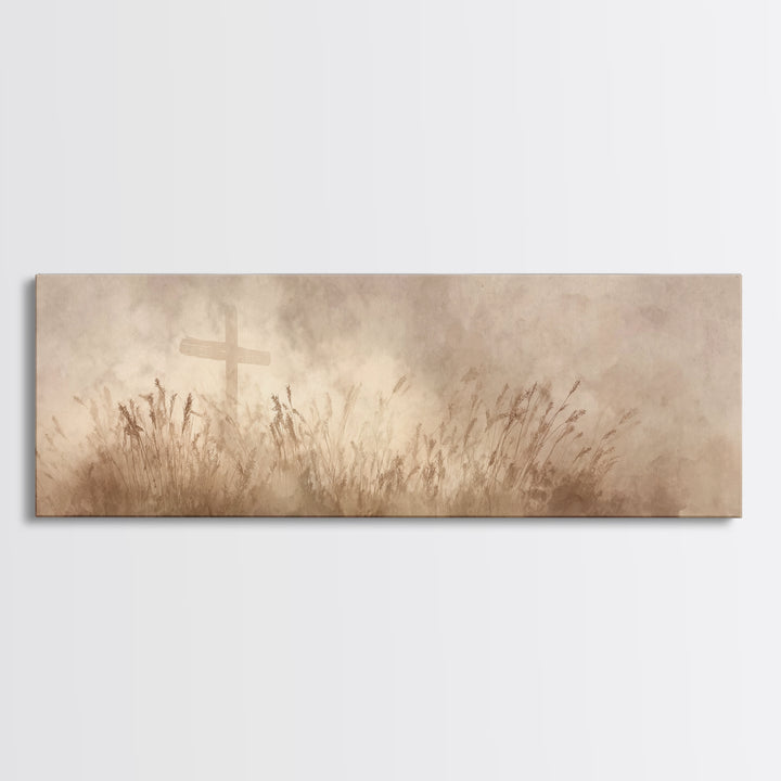 Path To Glory | Framed Canvas Print | Christian Wall Art | Christian Art Canvas | Extra Wide Art | Christian Gift