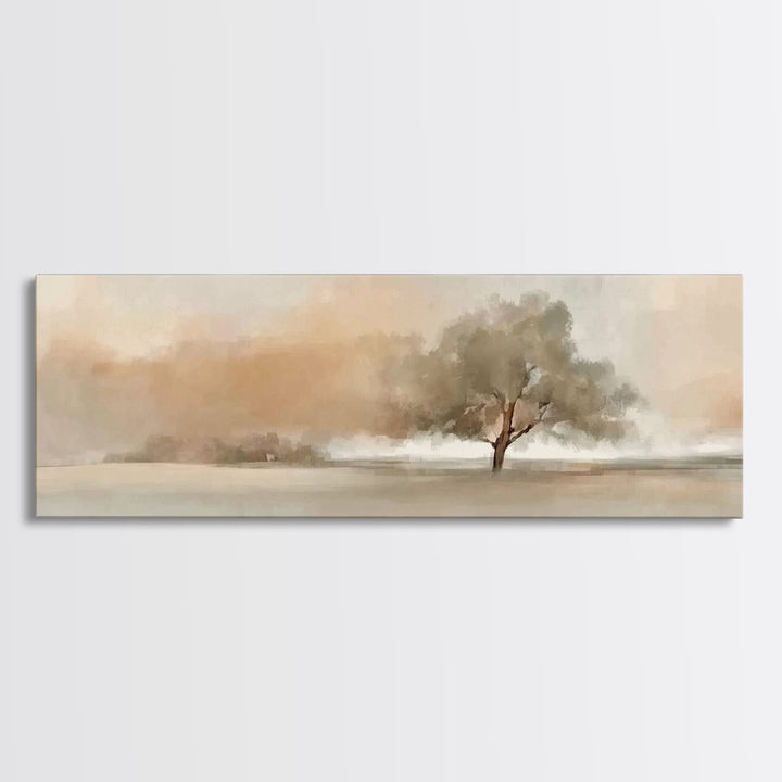 Covenant Tree Grace – Framed Canvas Print – Panoramic Art – Christian Art Canvas – Christian Wall Art – Christian Painting – Christmas Art