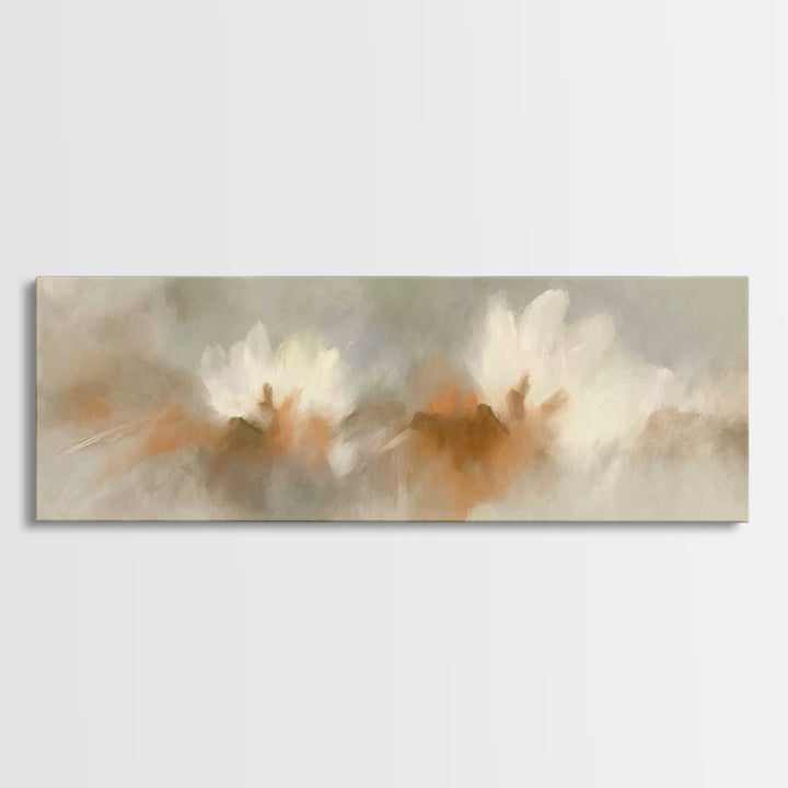 Celestial Children Grace, Framed Canvas Print, Christmas Art Prints, Christian Wall Art, Panoramic Painting, Christian Art Canvas, Christia