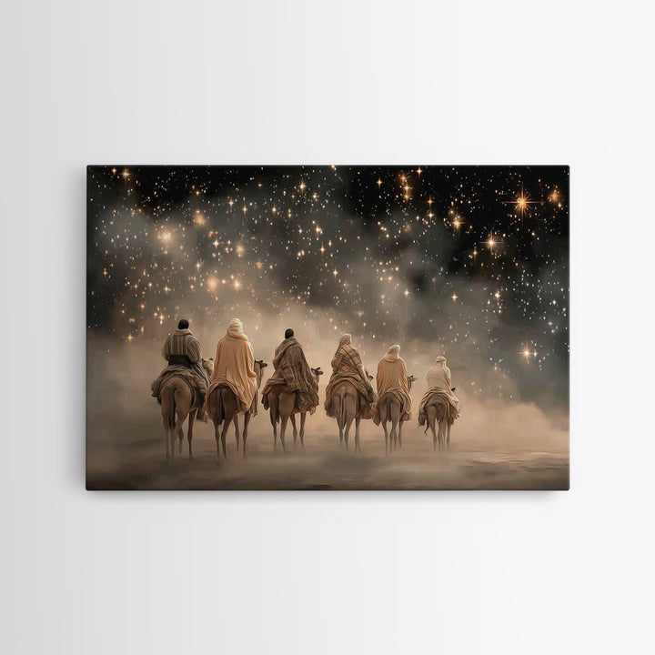Silent Redemption – Framed Canvas Print – Christian Art Work – Moody Christian Art – Christian Wall Art – Abstract Christian Art – Christia