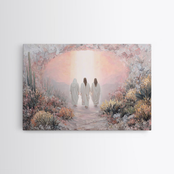Path Of Glory – Framed Canvas Print – Christian Art Canvas – Christian Wall Art – Christmas Art – Christian Painting – Christian Gift Ideas