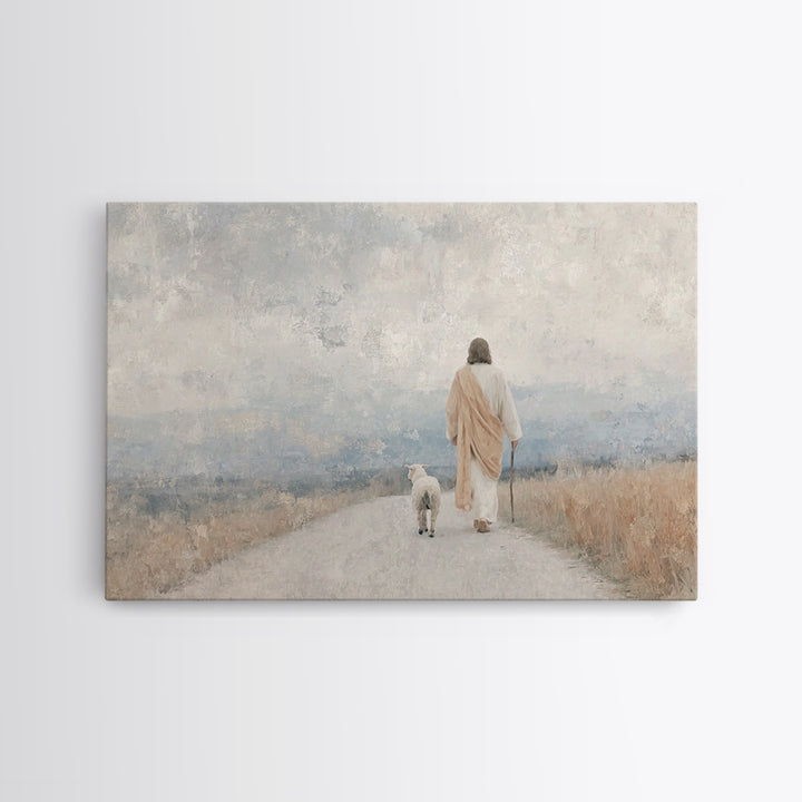 Morning Of Mercy – Framed Canvas Print – Christian Christmas Art – Christian Wall Art – Christian Art Canvas – Jesus Painting – Christian D