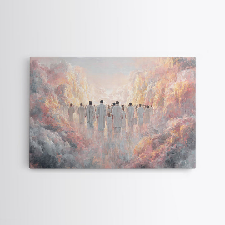 Path Of Glory | Framed Canvas Print | Christian Art Canvas | Christian Wall Art | Christian Christmas Art | Jesus Art Print | Christian Gif