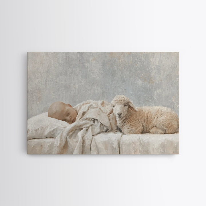 Softest Mercy – Framed Canvas Print – Christian Wall Art – Subtle Christian Art – Christian Art Canvas – Christian Art Print – Christian Ch