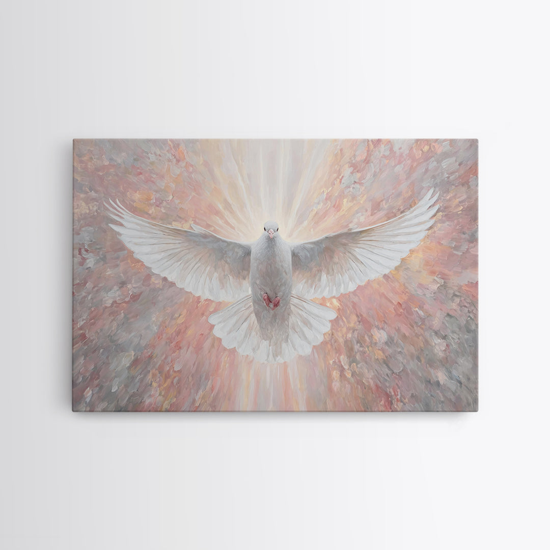 Light Of Hope | Framed Canvas Print | Christian Art | Christian Wall Art | Christian Canvas | Christian Christmas Art | Christian Decor
