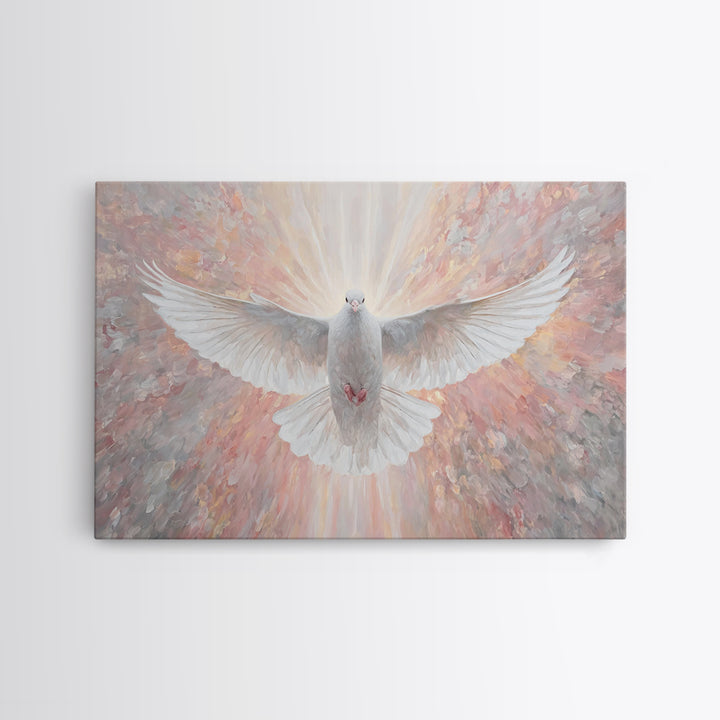 Light Of Hope | Framed Canvas Print | Christian Art | Christian Wall Art | Christian Canvas | Christian Christmas Art | Christian Decor