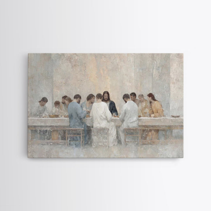 Radiant Covenant - Framed Canvas Print - Christian Art Canvas - Modern Christian Art - Christian Wall Art - Jesus Painting - Christian Chri