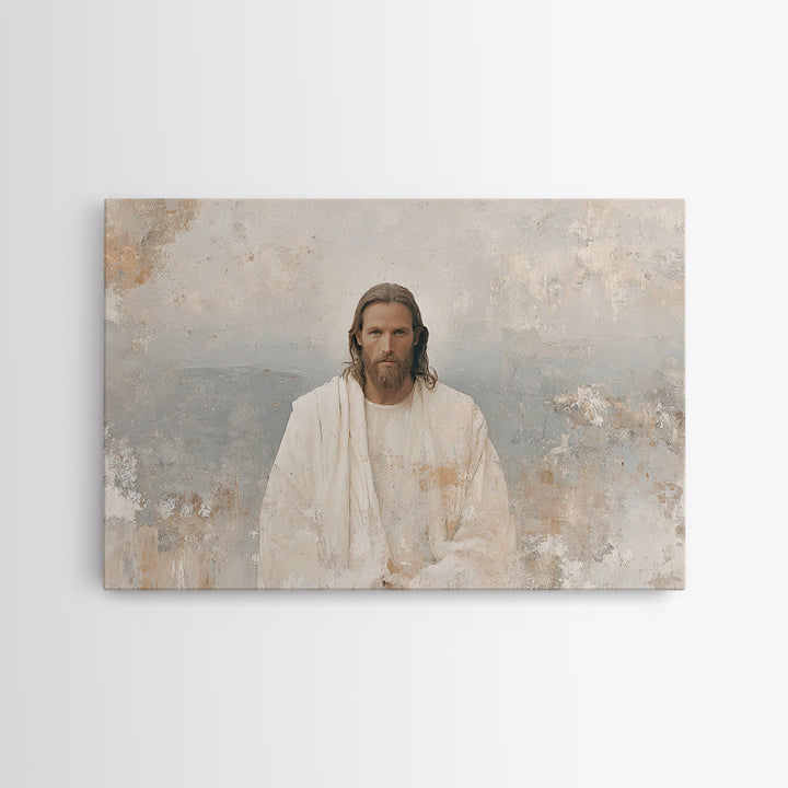 Prince Of Peace – Framed Canvas Print – Jesus Painting – Christian Wall Art – Christian Art Canvas – Christian Art Work – Christian Art Pri