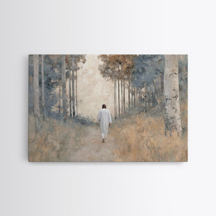 Divine Table – Framed Canvas Print – Christian Wall Art – Christian Art Print – Jesus Painting – Christian Art Canvas – Christian Christmas