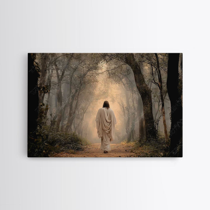 Shepherd Of Peace – Framed Canvas Print – Jesus Painting – Christian Wall Art – Christian Art Canvas – Christian Decor – Christian Christma