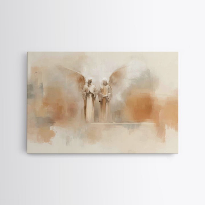 Graceful Encounter – Framed Canvas Print – Christian Art – Christian Art Canvas – Christian Wall Art – Christian Painting – Christian Gift