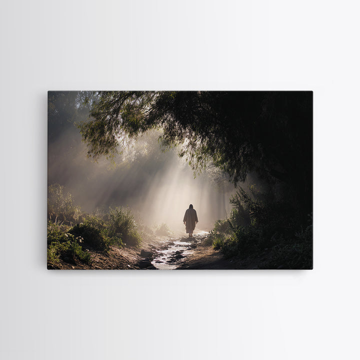 Mary’s Tender Grace, Framed Canvas Print, Christian Art Canvas, Christian Gift Ideas, Christian Wall Art, Christmas Art Prints, Subtle Chri