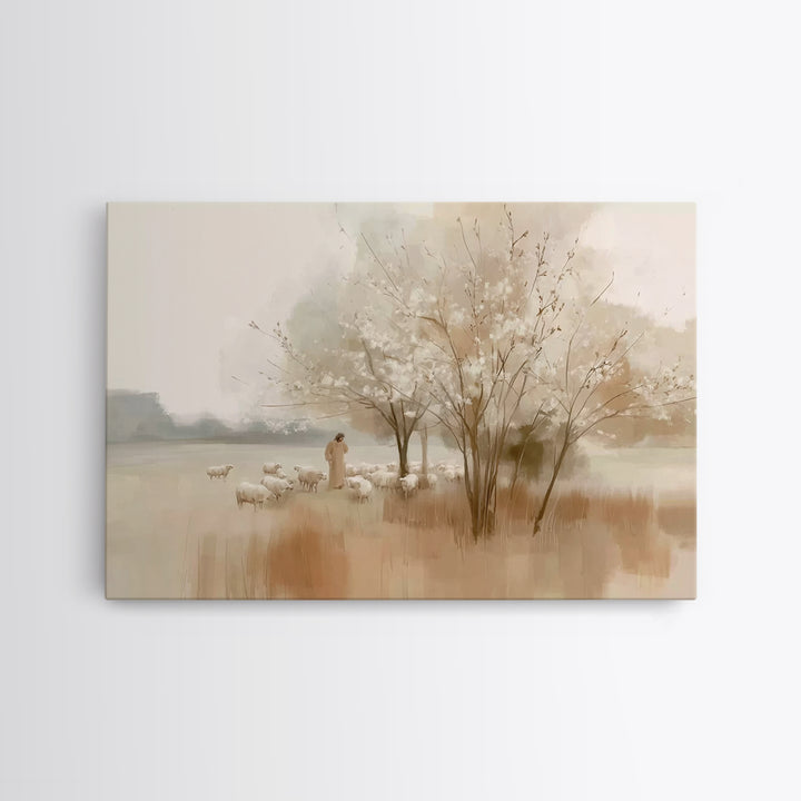 Angel Of Dawn – Framed Canvas Print – Christian Wall Art – Christian Art Canvas – Modern Christian Art – Christmas Art Prints – Christian G