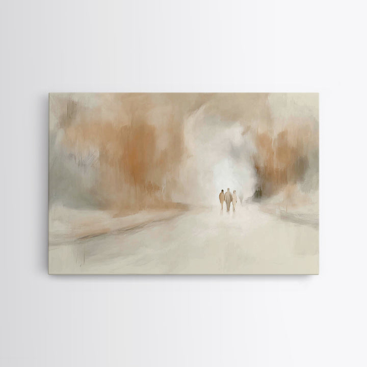 Mary’s Gentle Vigil – Framed Canvas Print – Christian Christmas Art – Christian Art Canvas – Christmas Wall Art – Christian Art Print – Chr