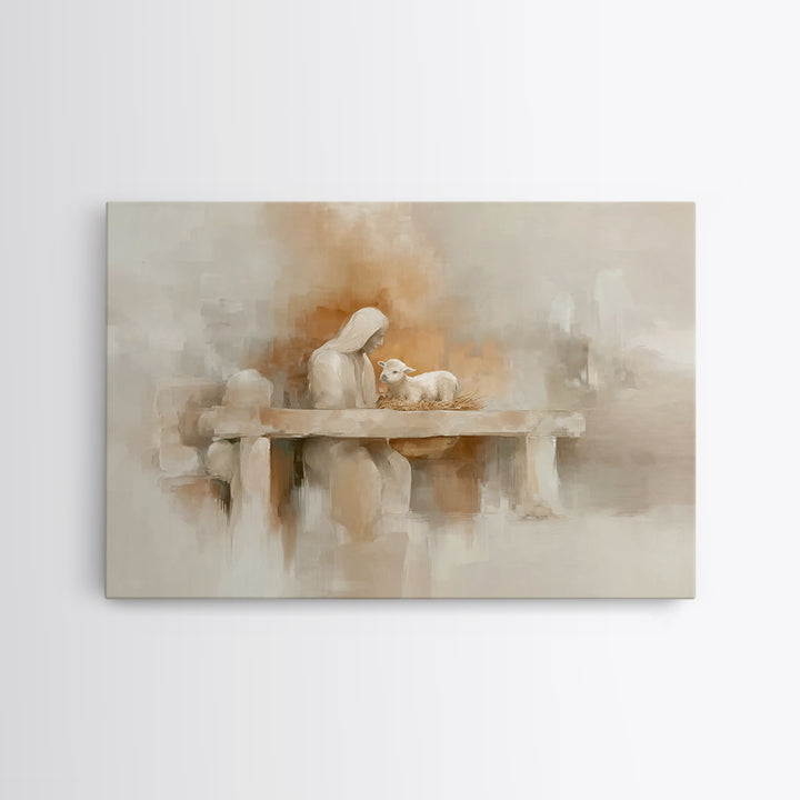Sunset Redemption – Framed Canvas Print – Christian Wall Art – Christian Art Painting – Christian Art Canvas – Christian Art Print – Christ