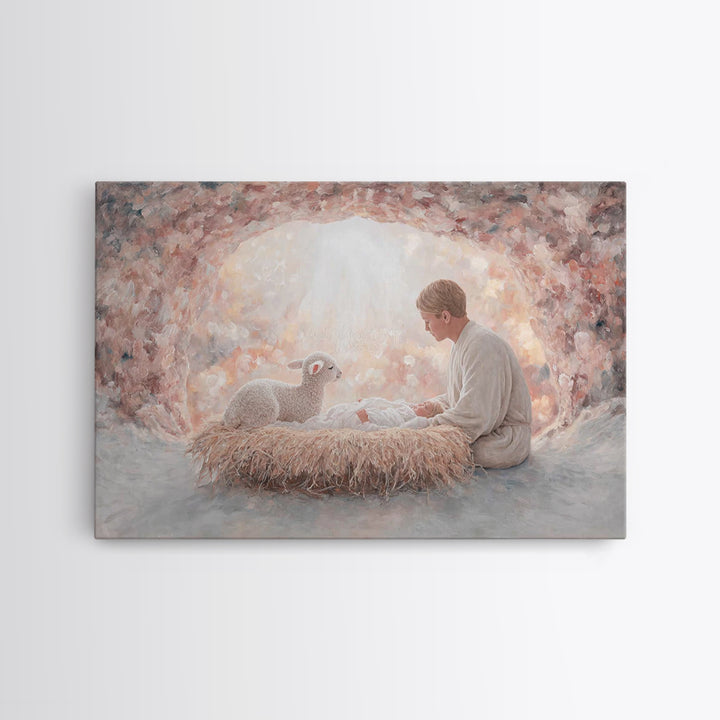 Hands Of Glory – Framed Canvas Print – Christian Art – Christian Wall Art – Unique Christian Art – Christian Art Canvas – Christian Art Wor