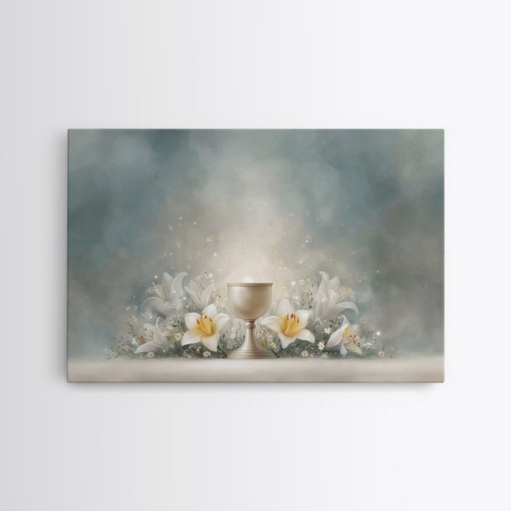 Crosswalk Journey - Framed Canvas Print - Christian Wall Art - Christian Painting - Christian Art Canvas - Jesus Painting - Christmas Wall