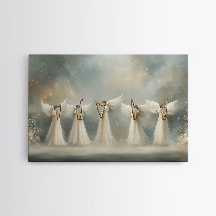 Storm Walk – Framed Canvas Print – Christian Wall Art – Jesus Painting – Christian Art Canvas – Moody Christian Art – Christian Gift Ideas