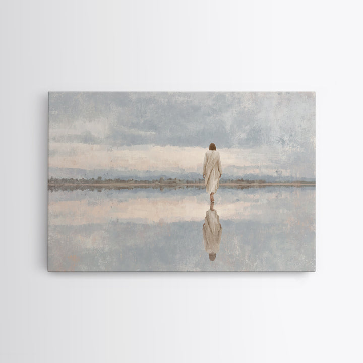 Humble Birth | Framed Canvas Print | Christian Christmas Art | Christmas Wall Art | Christian Art Canvas | Christmas Art Prints | Christian