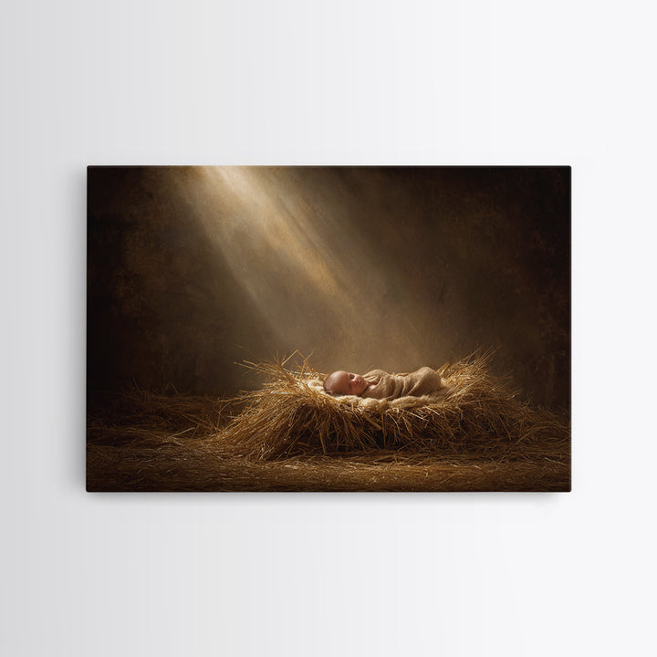 Winter Chapel – Framed Canvas Print – Christian Wall Art – Christian Art Canvas – Christmas Art – Christian Christmas Art – Christian Decor