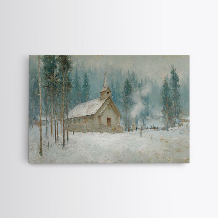 Heaven’s Ember Trail | Framed Canvas Print | Jesus Art Print | Christian Wall Art | Christian Art Canvas | Moody Christian Art | Large Jesu