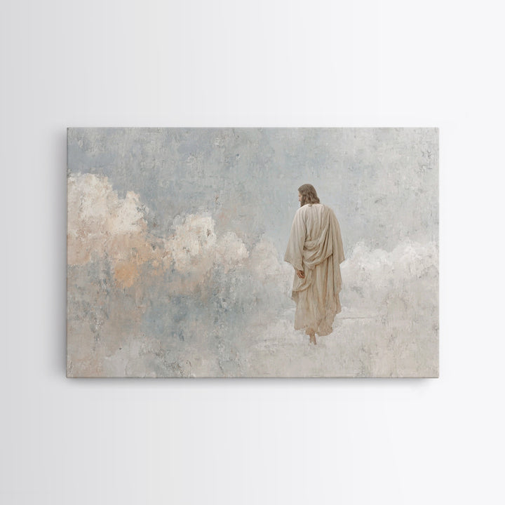 Pure Lily Blessing | Framed Canvas Print | Christian Art Canvas | Christian Wall Art | Christian Art Gift | Subtle Christian Art | Christia