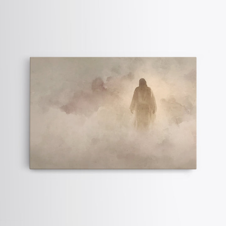 Holy Night Lamb – Framed Canvas Print – Christmas Wall Art – Christian Wall Art – Christian Art Canvas – Christian Decor – Jesus Painting