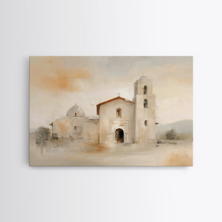 Mission Of Peace, Framed Canvas Print, Christian Wall Art, Christian Art Canvas, Minimalist Christian Art, Subtle Christian Art, Christian