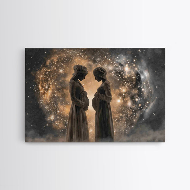 Holy Expectation | Framed Canvas Print | Christian Art Canvas | Christian Wall Art | Modern Christian Art | Christian Painting