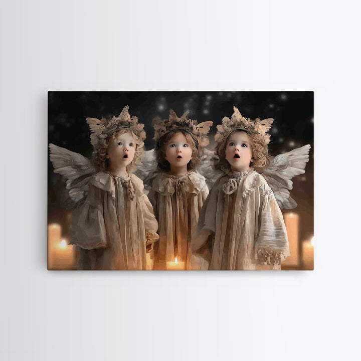 Garden Of Wonder | Framed Canvas Print | Christian Art Canvas | Christian Wall Art | Christian Christmas Art | Christian Decor | Modern Chr