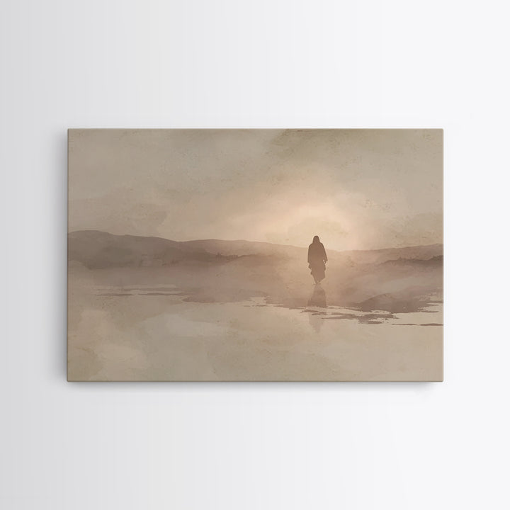 Spirit Of Peace – Framed Canvas Print – Christian Wall Art – Christian Art Canvas – Jesus Painting – Christian Christmas Art – Christian De