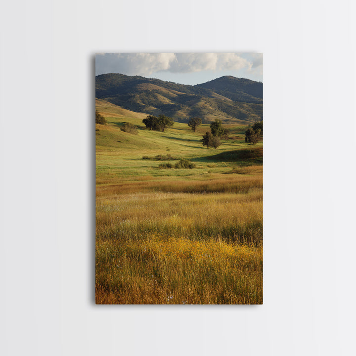 Country Road Disappearing into Green Hills Canvas Print, Country Art, Gallery Decor, Farmhouse Decor, Fine Art, Country, COU-2x3-15