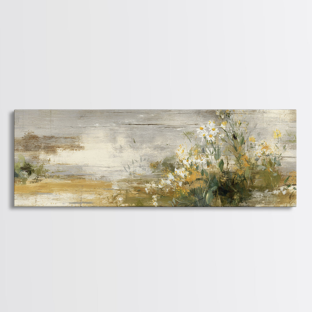 Hay Bales in Late Afternoon Sun Framed Canvas Print, Country Art, Statement Artwork, Farmhouse Decor, Fine Art, Country, COU-3x1-60