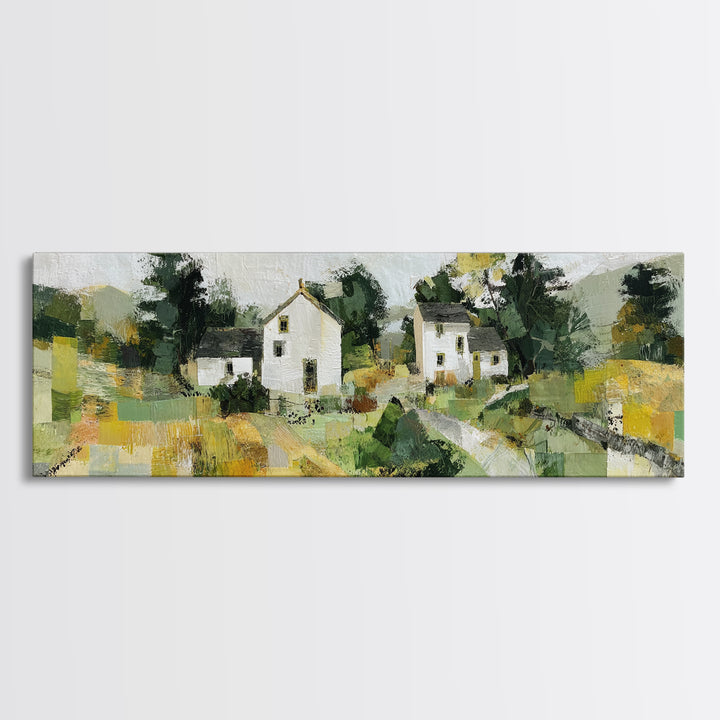 Blackberry Basket with Linen Cloth Canvas Print, Country Art, Floral Wall Art, Farmhouse Decor, Abstract Art, Country, COU-3x1-85