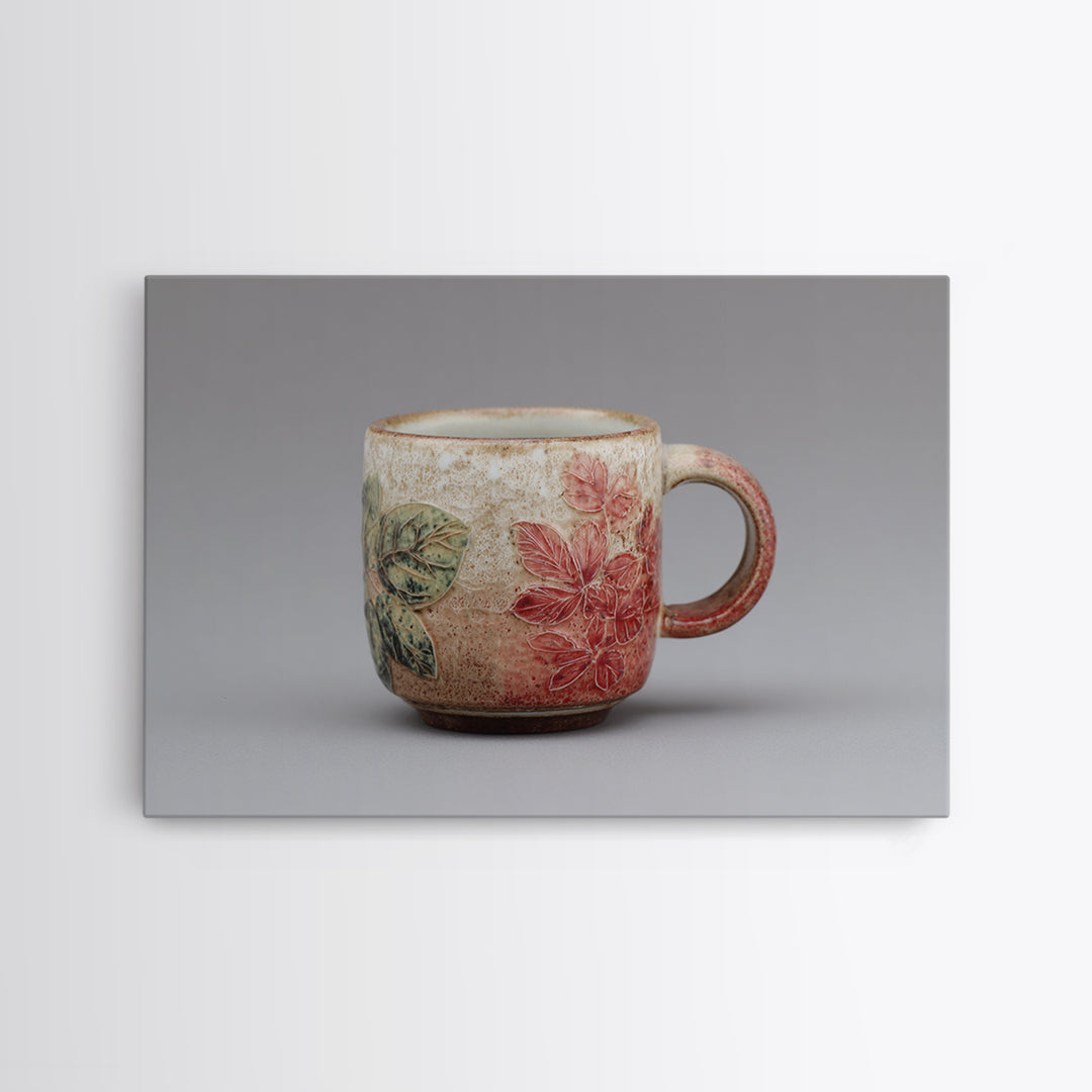 Espresso Cup with Rising Steam and Warm Canvas Print, Coffee Shop Art, Modern Decor, Cafe Decor, Fine Art, Cafe, Wall Decor, CSA-3x2-53