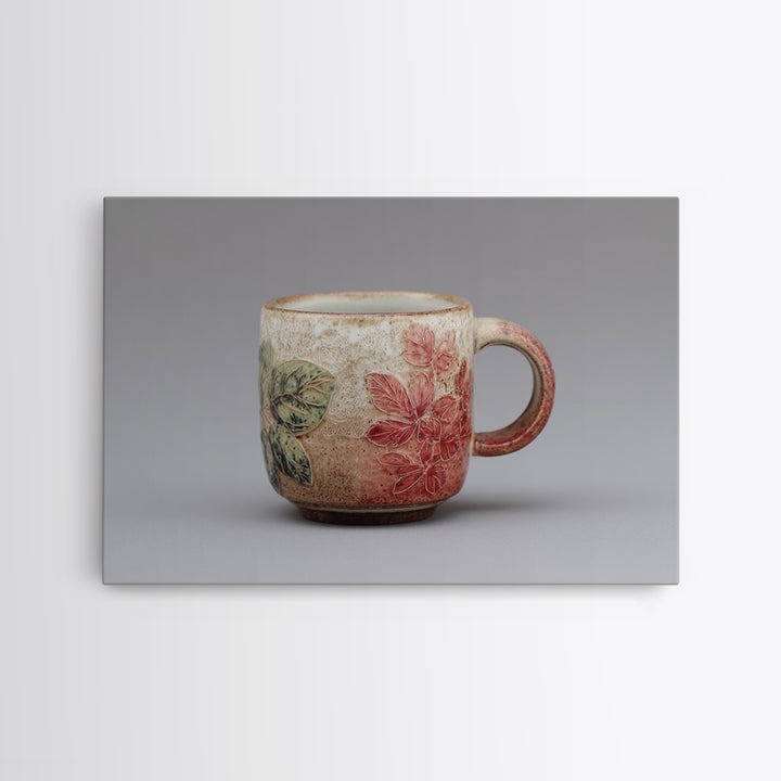 Espresso Cup with Rising Steam and Warm Canvas Print, Coffee Shop Art, Modern Decor, Cafe Decor, Fine Art, Cafe, Wall Decor, CSA-3x2-53