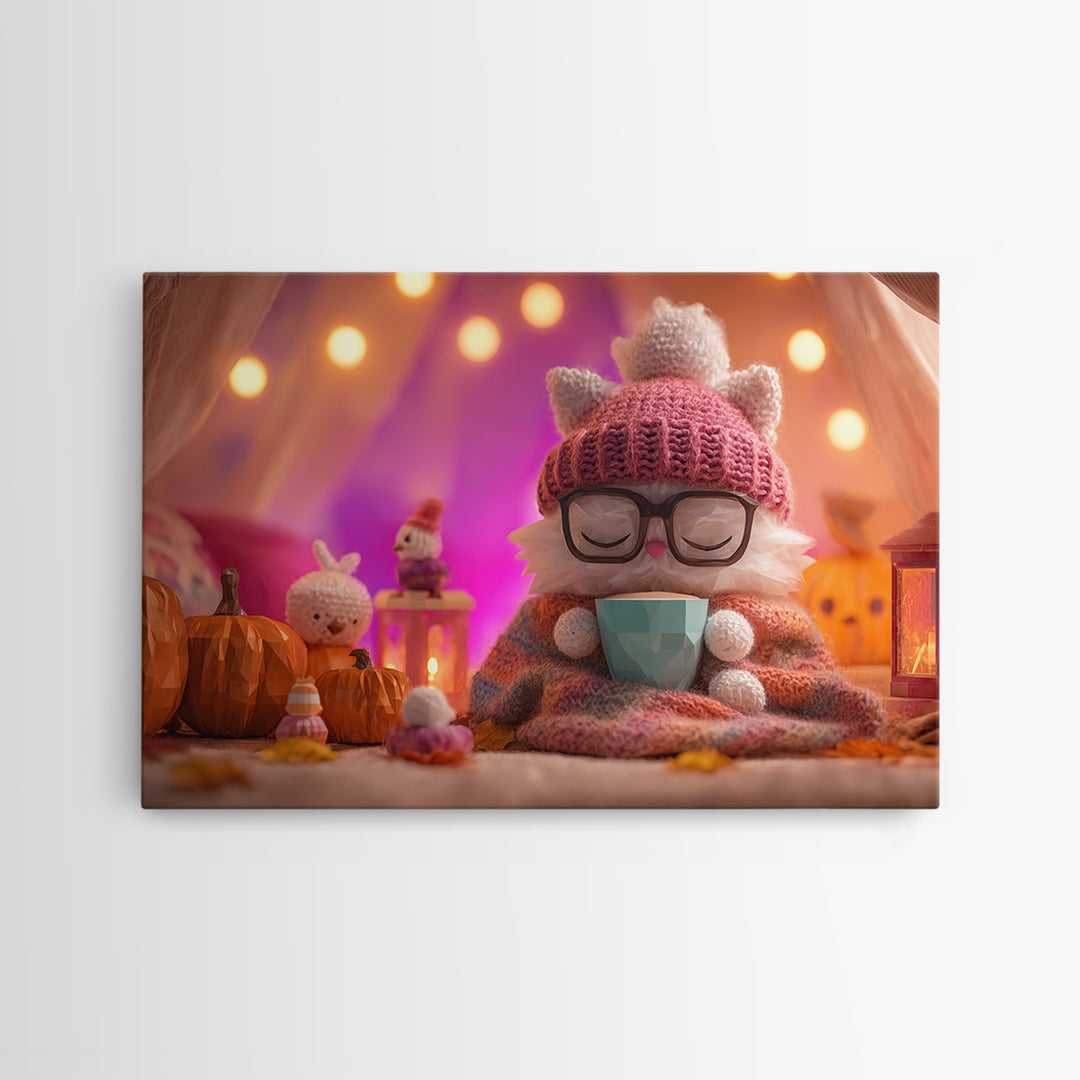 The Costume Photo Booth, 80s Halloween Wall Art, Landscape Wall Art, Canvas Print, Retro Halloween Decor, Neon Wall Art, Macabre Wall Art
