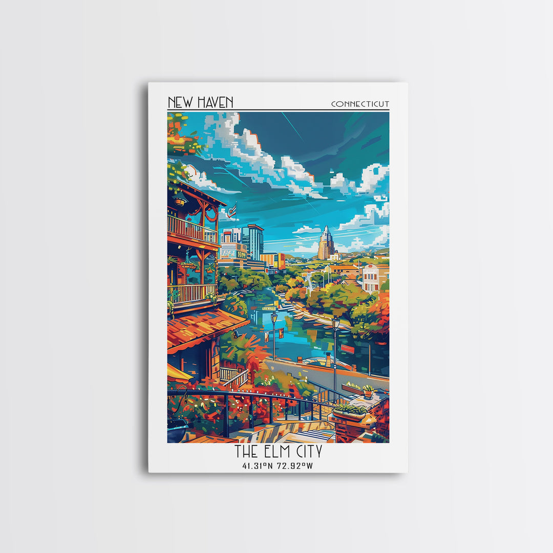 New Braunfels Travel Poster, Canvas Print, City Travel Poster, Travel Wall Art, Gallery Wall Set, Home Office Decor, Wanderlust Gift