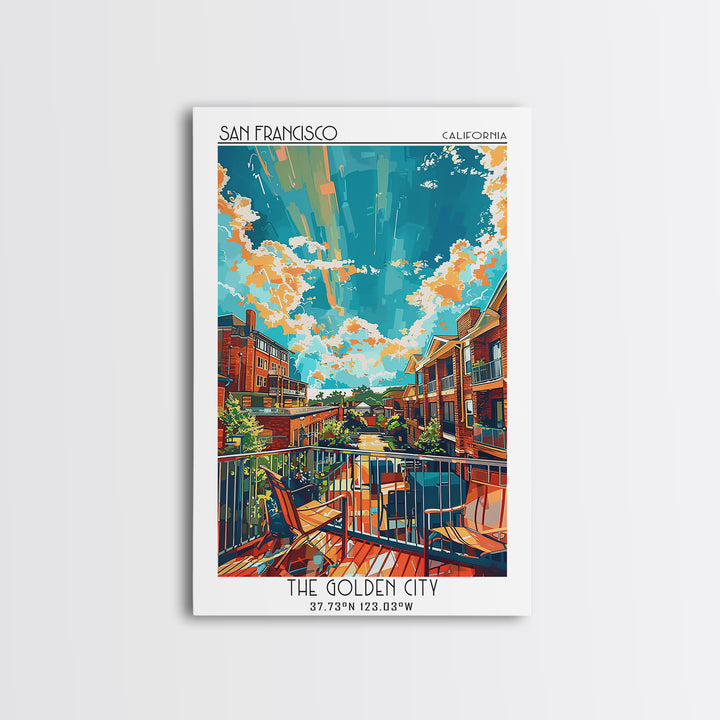 Sandy Springs Travel Poster, Canvas Print, City Travel Poster, Vintage City Poster, Fine Art Print, City Illustration, Landscape Art