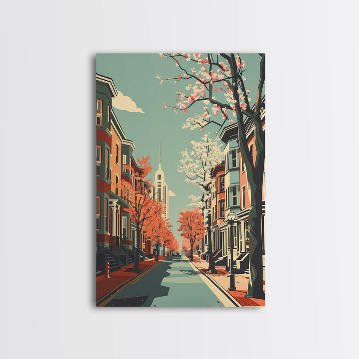 Alexandria Travel Poster, Framed Canvas Print, City Travel Poster, Vintage City Poster, City Wall Art, City Art Print, Landscape Art