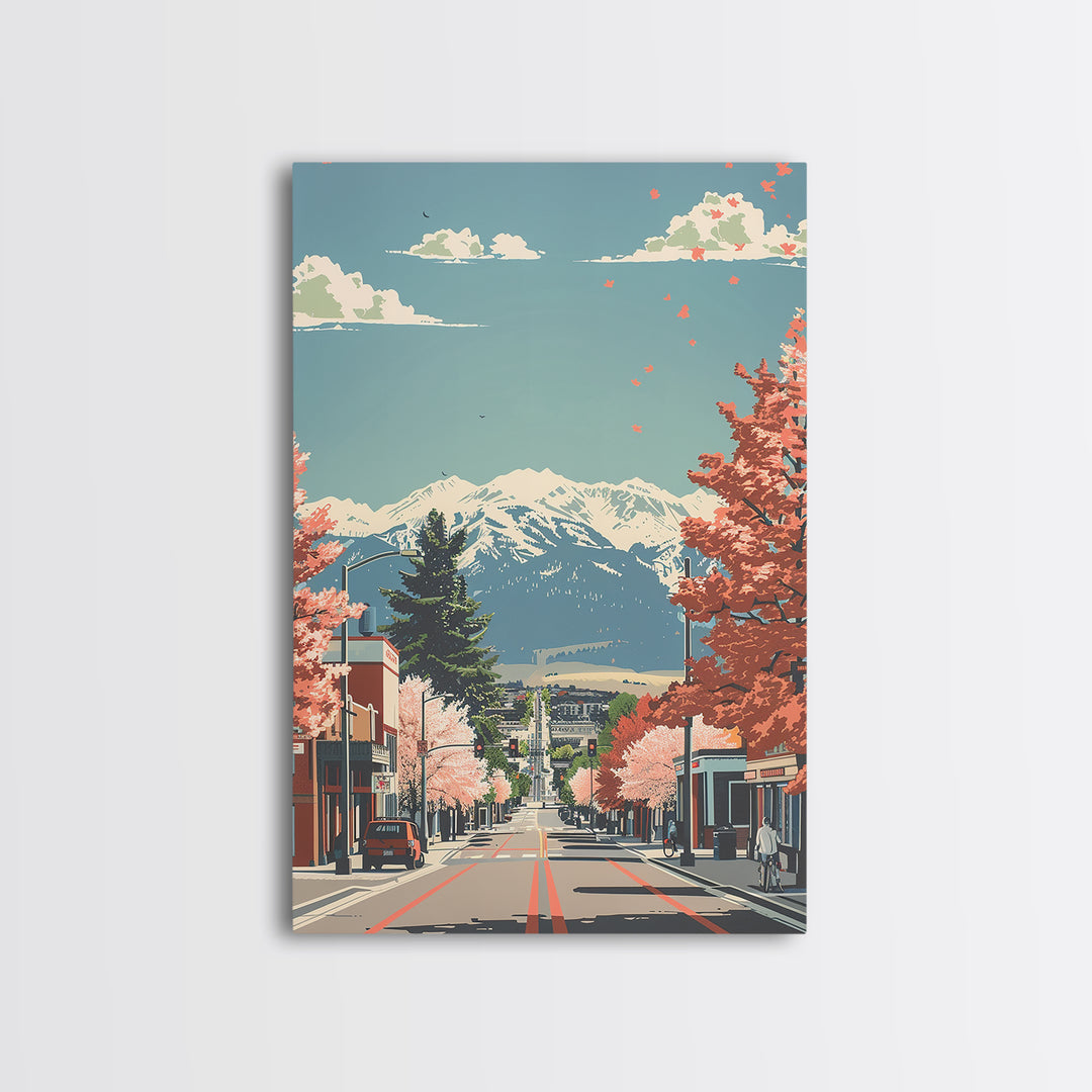 Arvada Travel Poster, Canvas Print, Poster Print, Travel Wall Art, Wanderlust Gift, Travel Art Print, Retro Travel Poster, Art Print