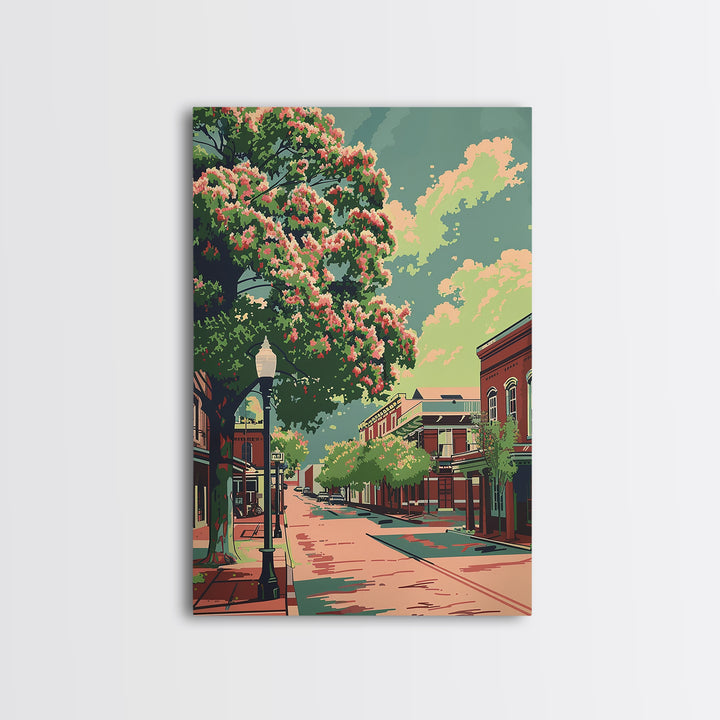 Columbia Travel Poster, Canvas Print, Travel Art Print, Modern Wall Decor, Retro Travel Poster, Minimalist Poster, Home Office Decor
